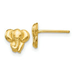 Load image into Gallery viewer, 14K Yellow Gold Elephant Earrings
