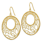 Load image into Gallery viewer, 14K Yellow Gold Circle Earrings
