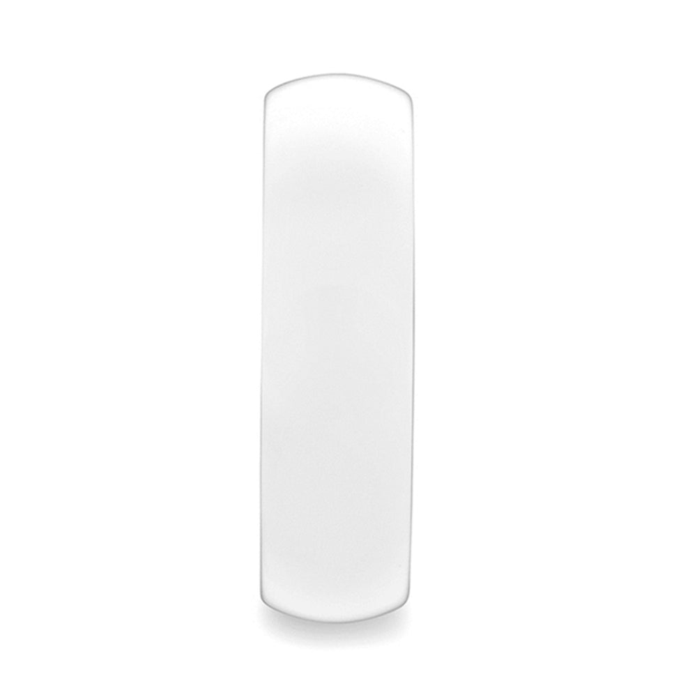 Mens White Ceramic Polish Finished Wedding Ring - Domed Comfort Fit - 6mm 8mm Wide - Style name: IVORY