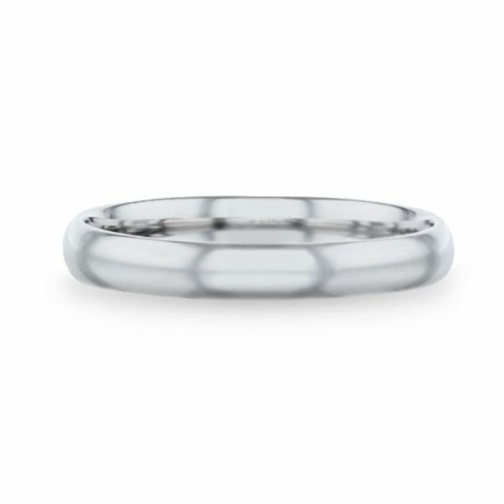Mens Womens Silver Polished Finish Wedding Ring - Domed Comfort Fit - 4mm 8mm Wide - Style name: VIVID