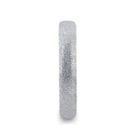Load image into Gallery viewer, Mens Tungsten Carbide Sandblasted Crystalline Finish Wedding Ring - Domed Comfort Fit - 2mm 4mm 8mm Wide - Style name: QUARTZ
