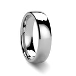 Load image into Gallery viewer, Mens Cobalt Domed Wedding Ring - Polished Finish Comfort Fit - 4mm 6mm 8mm Wide - Style name: KOBOLD

