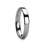 Load image into Gallery viewer, Mens Cobalt Chrome Polish Finished Wedding Ring - Flat Comfort Fit - 4mm 6mm 8mm Wide - Style name: CALEDONIA
