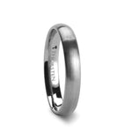 Load image into Gallery viewer, Mens Tungsten Carbide Domed Wedding Ring - Brushed Finish Comfort Fit - 2mm 4mm 6mm 7mm 8mm 10mm 12mm Wide - Style name: PERSEUS

