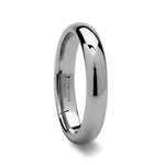 Load image into Gallery viewer, Mens Tungsten Carbide Domed Wedding Ring - Polished Comfort Fit - 2mm 4mm 6mm 7mm 8mm 10mm 12mm Wide - Style name: DOMINUS
