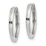 Load image into Gallery viewer, 14K White Gold Hinged Earrings  1.5mm width
