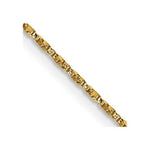 Load image into Gallery viewer, 14K Yellow Gold .95mm Twisted Box Chain Necklace  Length 18'' inches
