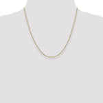 Load image into Gallery viewer, 14K Yellow Gold .95mm Twisted Box Chain Necklace  Length 20'' inches
