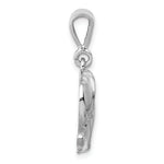 Load image into Gallery viewer, 14K White Gold Elephant Charm Pendant
