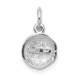 Load image into Gallery viewer, 14K White Gold Soccer Ball Charm Pendant
