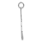 Load image into Gallery viewer, 14K White Gold Tennis Racquet Charm Pendant
