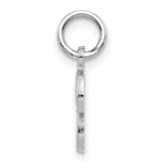 Load image into Gallery viewer, 14K White Gold Initial Letter P Charm Pendant
