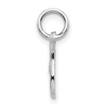 Load image into Gallery viewer, 14K White Gold Initial Letter T Charm Pendant
