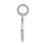 Load image into Gallery viewer, 14K White Gold Claddagh Charm Pendant
