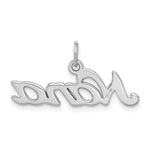 Load image into Gallery viewer, 14K White Gold Nana Charm Pendant
