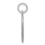Load image into Gallery viewer, 14K White Gold Angel in Heart Charm Pendant
