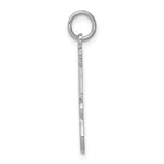 Load image into Gallery viewer, 14K White Gold Guitar Charm Pendant
