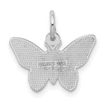 Load image into Gallery viewer, 14K White Gold Butterfly Charm Pendant
