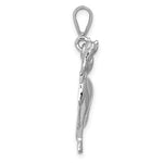 Load image into Gallery viewer, 14K White Gold Horse Charm Pendant
