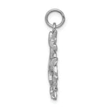 Load image into Gallery viewer, 14K White Gold Unicorn Charm Pendant
