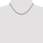 Load image into Gallery viewer, 14k White Gold 2.3mm Franco Chain  length: 16 inches
