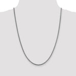 Load image into Gallery viewer, 14k White Gold 2.3mm Franco Chain  length: 16 inches

