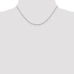 Load image into Gallery viewer, 14k White Gold .95mm Box Chain  length: 16 inches
