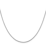 Load image into Gallery viewer, 14k White Gold .95mm Box Chain  length: 16 inches
