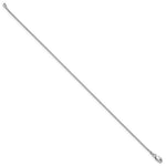 Load image into Gallery viewer, 14k White Gold .95mm Box Chain  length: 7 inches
