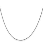 Load image into Gallery viewer, 14k White Gold 1.05mm Box Chain  length: 16 inches
