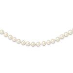 Load image into Gallery viewer, 14K Yellow Gold 8-9mm White Near Round Freshwater Cultured Pearl Necklace  length: 16 inches
