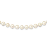 Load image into Gallery viewer, 14K Yellow Gold 10-11mm White Near Round Freshwater Cultured Pearl Necklace  length: 16 inches
