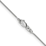 Load image into Gallery viewer, 14K White Gold .80mm Round Snake Chain Necklace  Length 14'' inches

