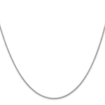 Load image into Gallery viewer, 14K White Gold 1.2mm Round Snake Chain Necklace  Length 16'' inches

