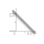 Load image into Gallery viewer, 14K White Gold 1.6mm Round Snake Chain Necklace  Length 16'' inches

