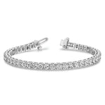 Load image into Gallery viewer, 7" Length Bracelet 14K White Gold Diamond Tennis Bracelet 0.888-Carat tw
