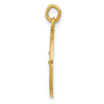 Load image into Gallery viewer, 14K Yellow Gold Our Lady of Perpetual Help Medal Charm 15mm width
