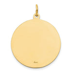 Load image into Gallery viewer, 14K Yellow Gold Sacred Heart of Jesus Medal Pendant
