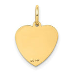 Load image into Gallery viewer, 14K Yellow Gold #1 Granddaughter Charm Pendant
