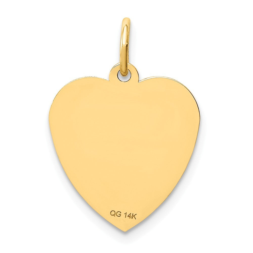 14K Yellow Gold On Graduation Day Charm Pendant