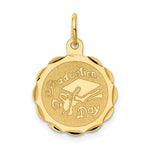 Load image into Gallery viewer, 14K Yellow Gold Graduation Day Charm Pendant
