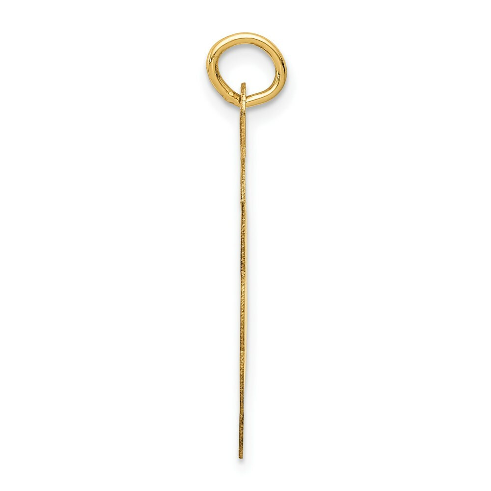 14K Yellow Gold Wedding Bells Charm Pendant