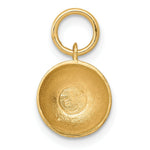 Load image into Gallery viewer, 14K Yellow Gold Champagne Glass Charm Pendant
