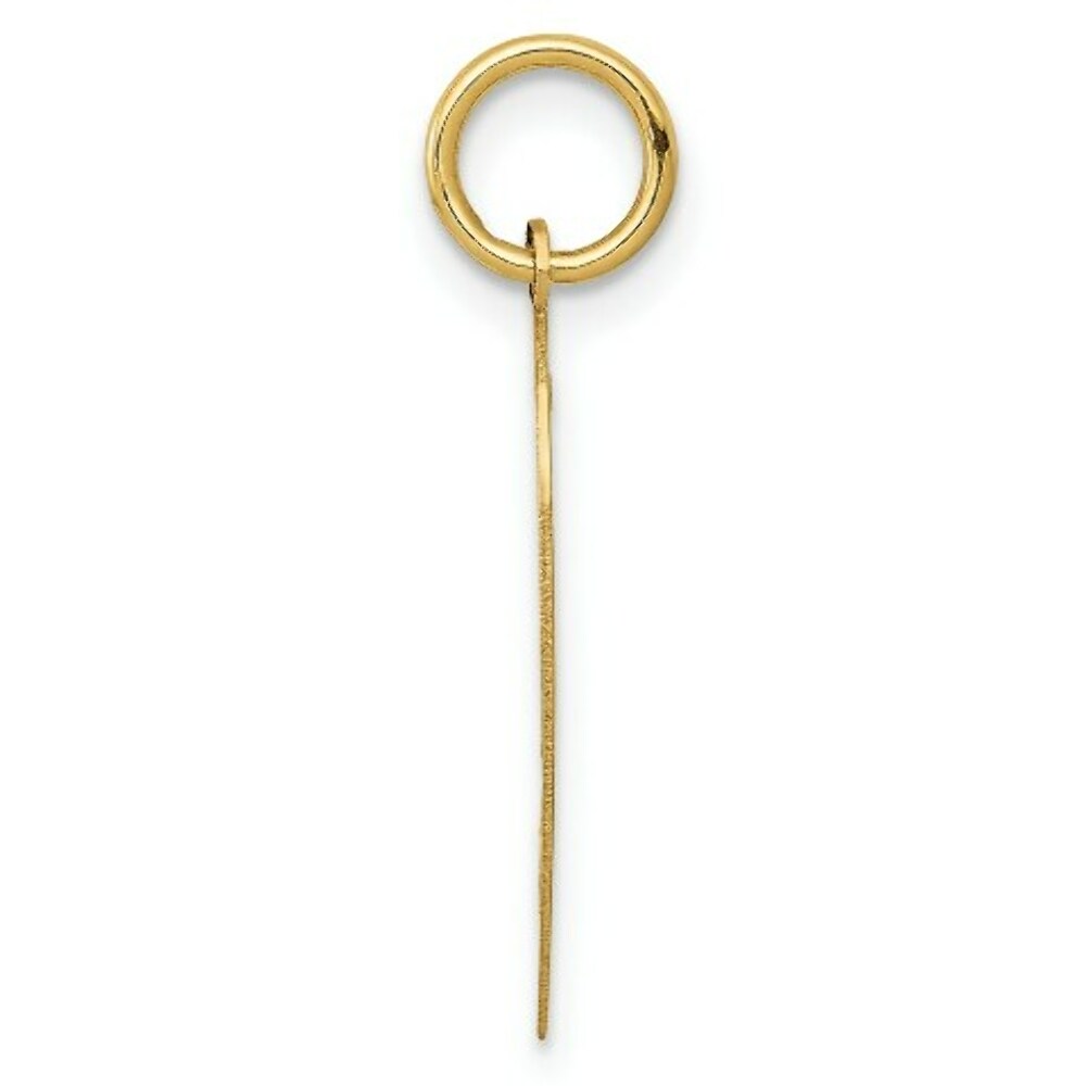 14K Yellow Gold Break-apart I Love You Charm Pendant