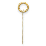 Load image into Gallery viewer, 14K Yellow Gold Love Birds Disc Charm Pendant
