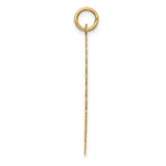 Load image into Gallery viewer, 14K Yellow Gold Happy 50th Anniversary Charm Pendant
