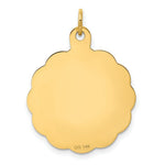 Load image into Gallery viewer, 14K Yellow Gold Happy Anniversary Charm Pendant
