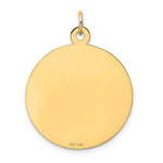 Load image into Gallery viewer, 14K Yellow Gold Happy Anniversary Charm Pendant
