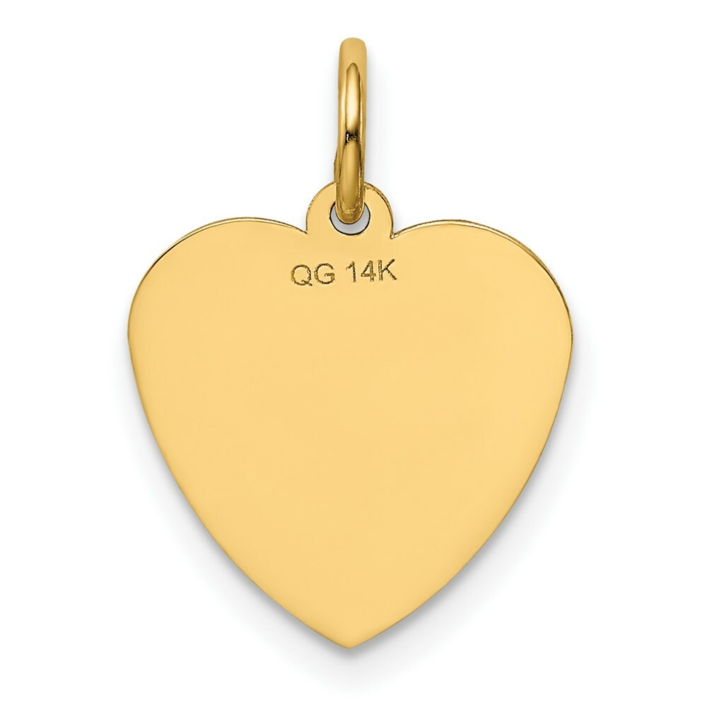 14K Yellow Gold Special Sister Charm Pendant