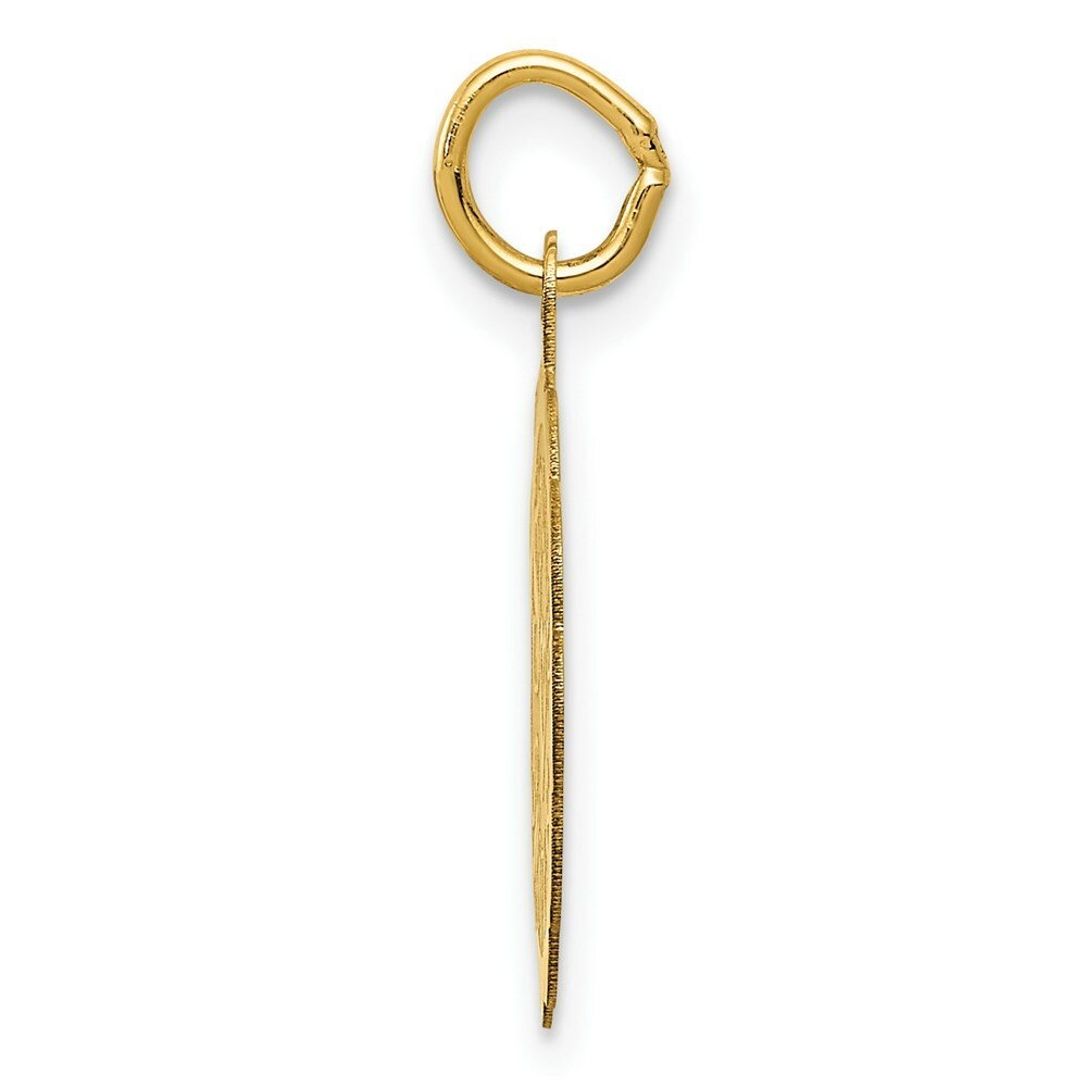14K Yellow Gold Special Sister Charm Pendant